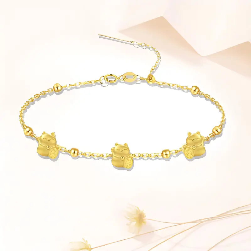 YINGNIXINDONG Gold Bracelet Women's-2