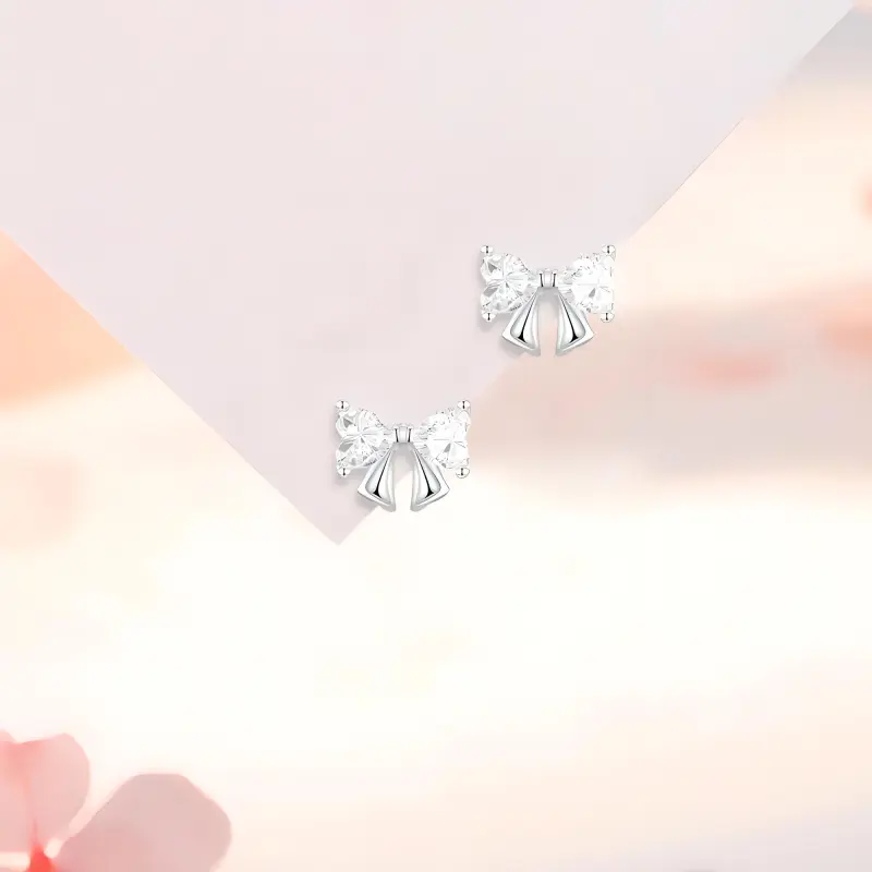 BHI 999 Fine Silver Stud Earrings Women's-2