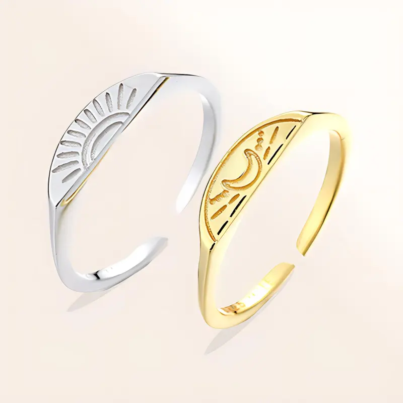 YOASOBI 925 Sterling Silver Rings Unisex-1