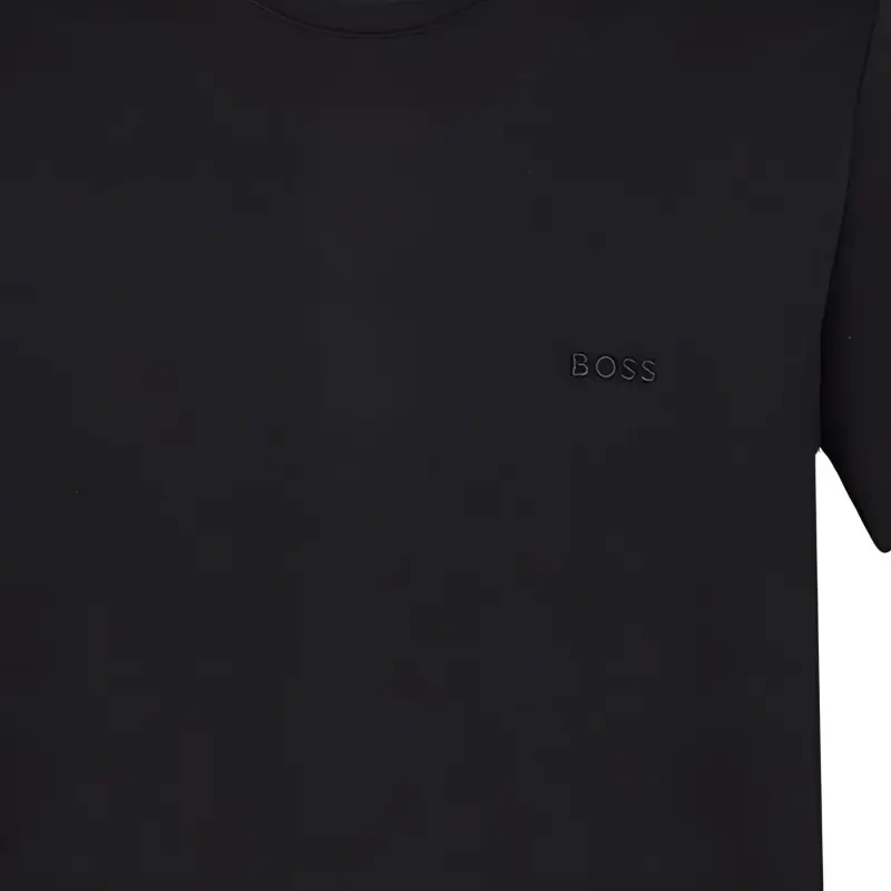 HUGO BOSS Logo embossed Cotton T shirt Pack Of Three-2