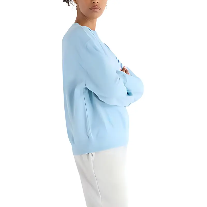 New Balance French Terry Sweatshirt Women's Blue-2