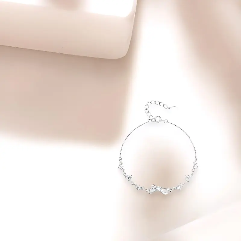 LUCA Sterling Silver Bracelets Unisex Gift Box #-5