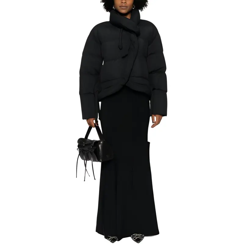 Ottolinger Strappy Puffer Jacket 'Black'-1