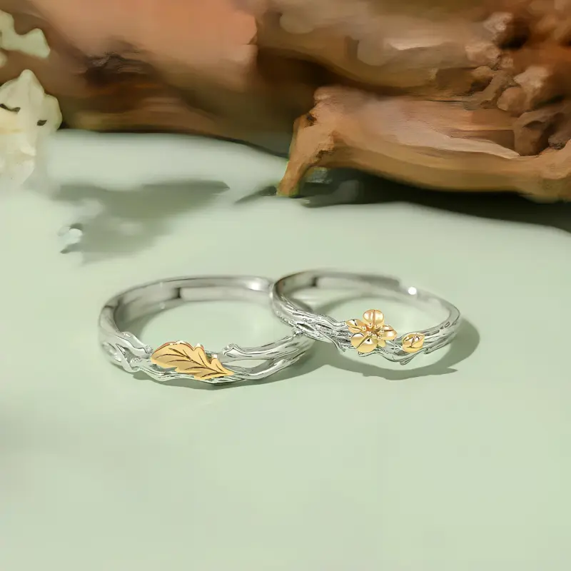 CHINA GOLD S925 Silver Rings Unisex-1