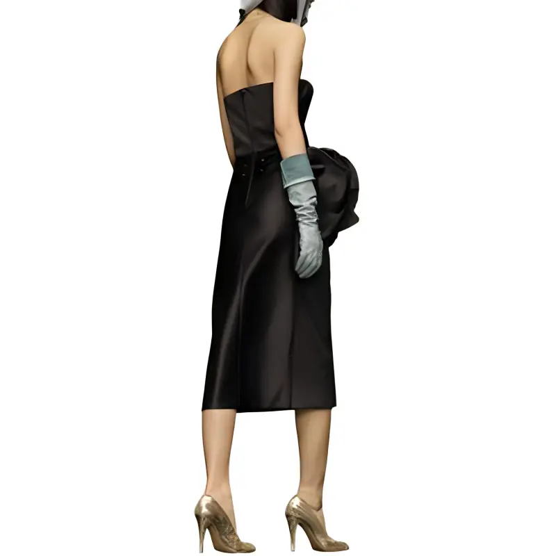 Maison Margiela Ruched Duchesse Dress-2