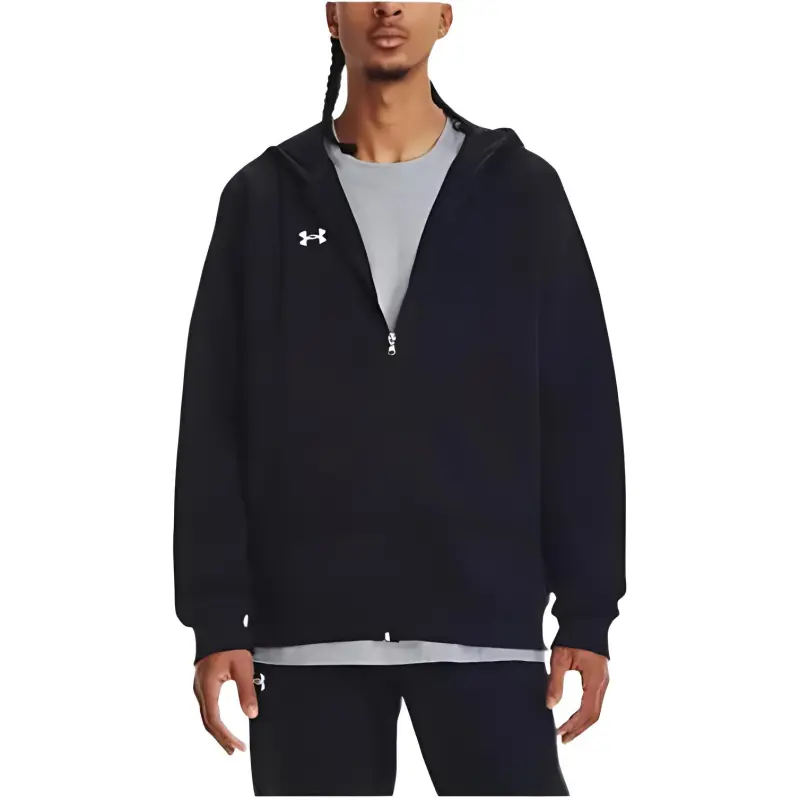 Under Armour Jackets Coats Men's Black Comes With Necklace-3