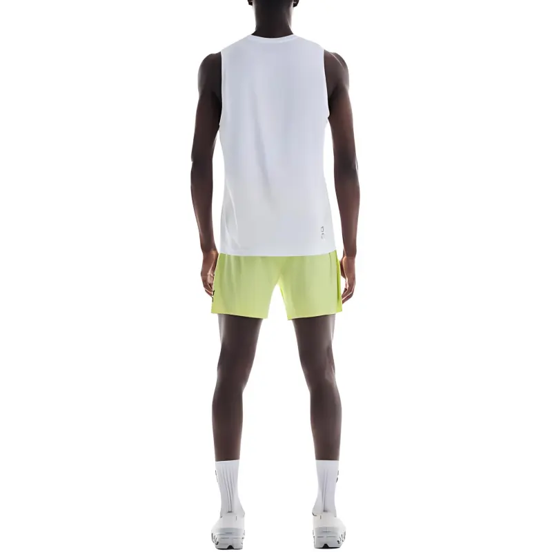 On Performance Sports Shorts Men's Lemon-1