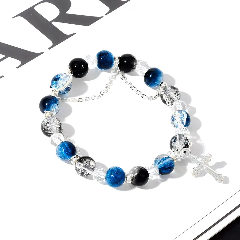 LuluCanaan Glass Bracelets Women's-1