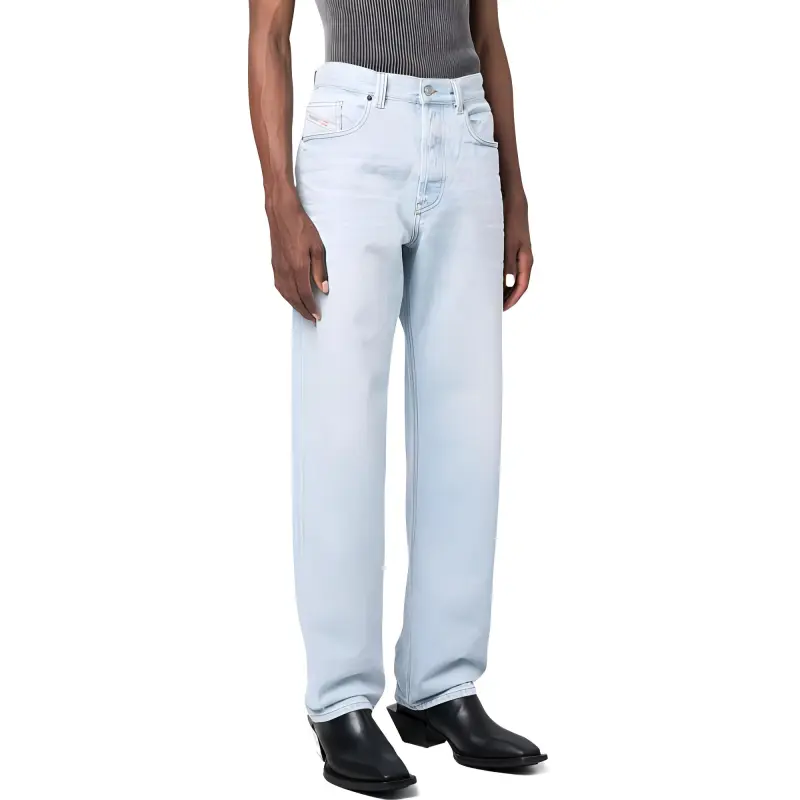 DIESEL Jeans Men Pink/Blue-3