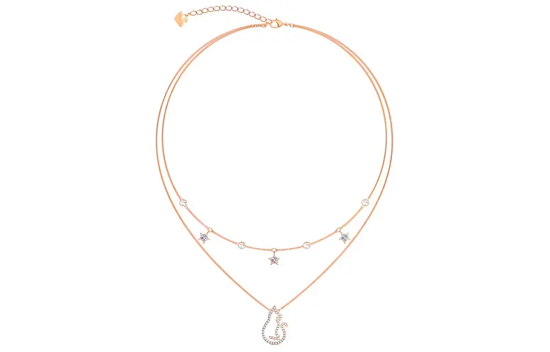 Swarovski Cattitude Necklaces Women's-3
