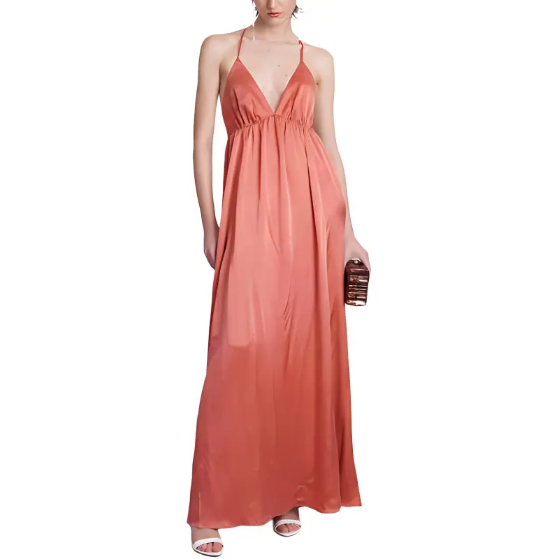 Zimmermann Sleeveless Satin Slip Maxi Dress-1