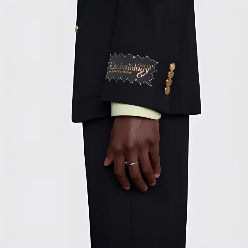 GUCCI Link To Love Series Rings Unisex-5