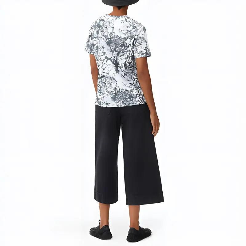 KENZO X Wwf Skate T-Shirt 'Black/White' From The Closet Of Lexie Liu-2