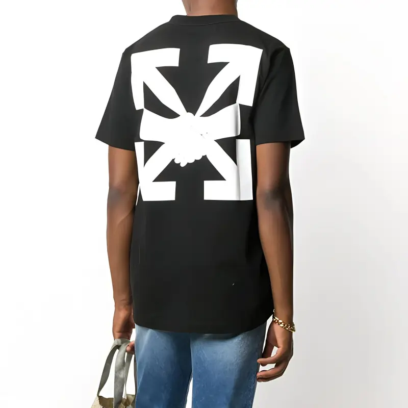 OFF WHITE Agreement Short Sleeve Slim Tee-2