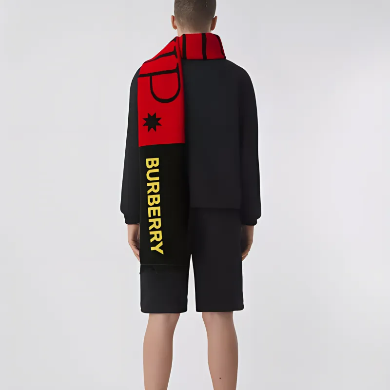 Burberry Kinship Jacquard Scarf-4