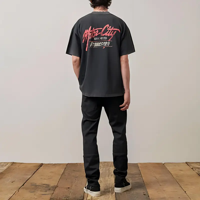 REPRESENT T Shirts Men Black-3