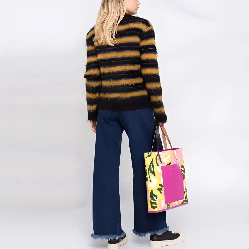 MARNI Slim Fit Knitwear Women's Yellow-1