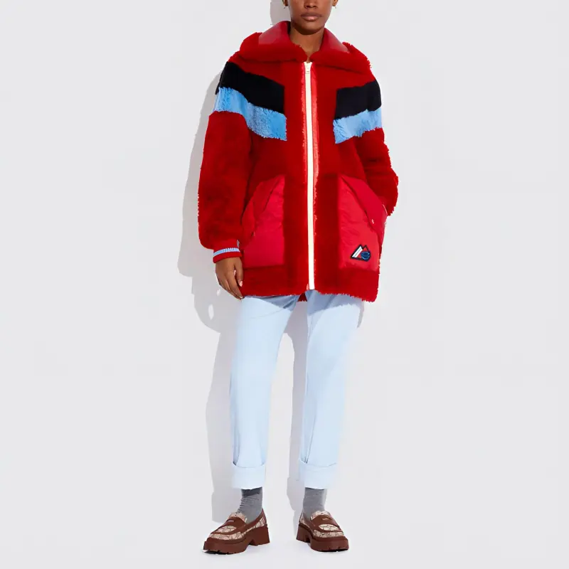 COACH Jackets Women's Red-1