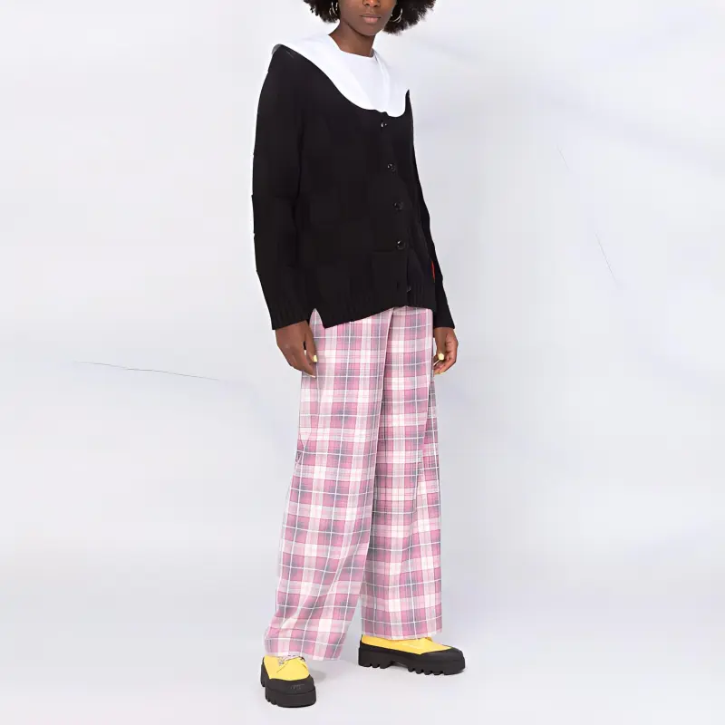 GANNI Cotton Rope Knit 'Black'-3