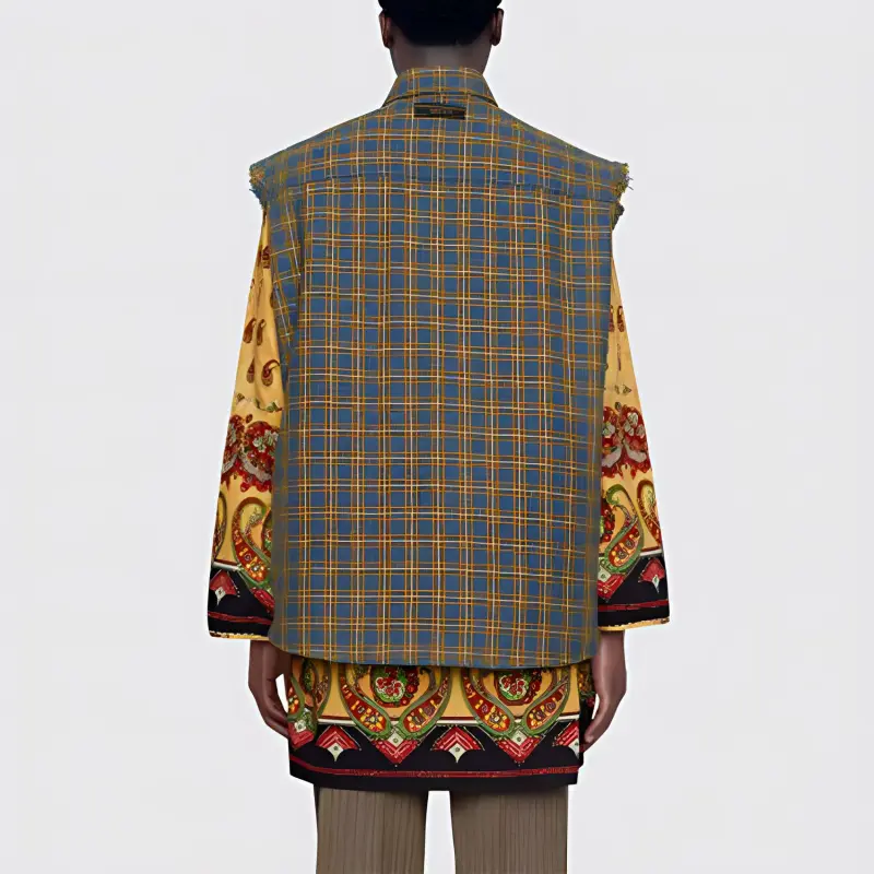 GUCCI Vests Unisex Coffee-2