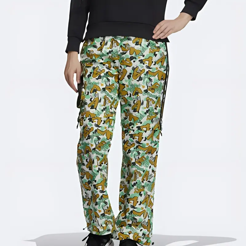 Adidas Argentina Knitted Sweatpants Women's Yellow White-1