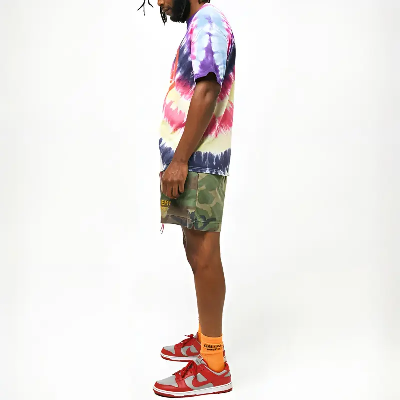 Gallery Dept. Stop Being Racist Tie Dye T shirt-4