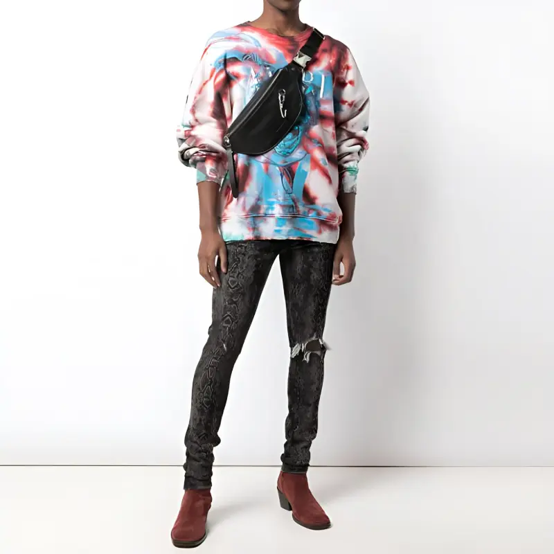 AMIRI Tie Dye Sweatshirt-1