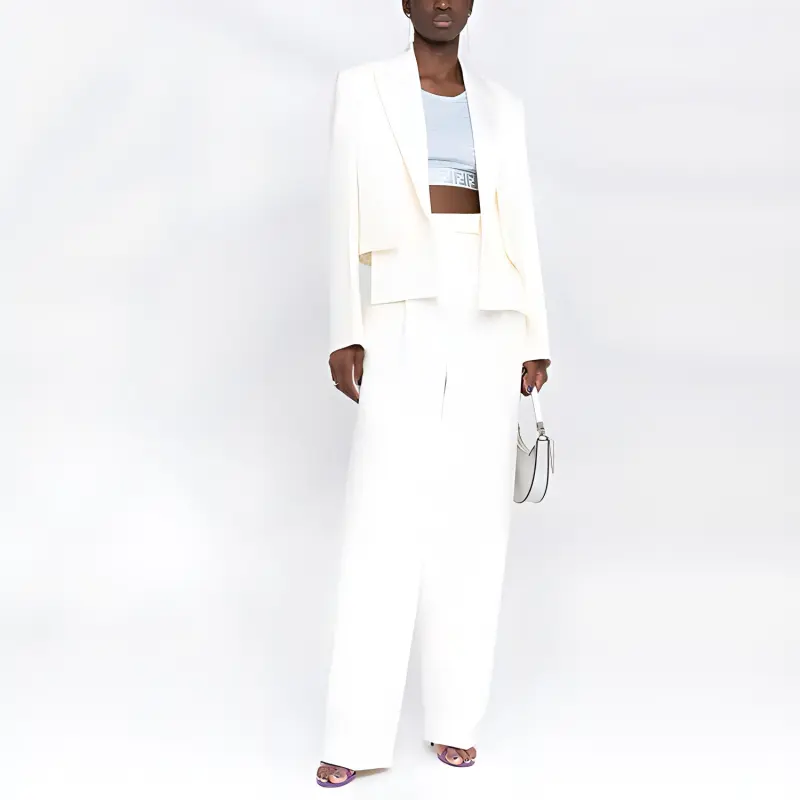 FENDI Casual Pants Women's White-1
