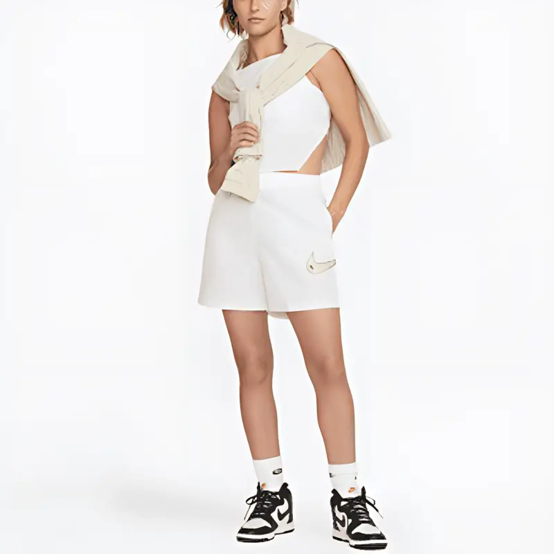Nike Casual Shorts Women's White-2