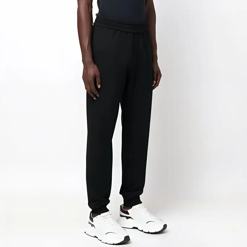 VERSACE Rear Baroque-Printed Elasticated Waistband Trousers-3