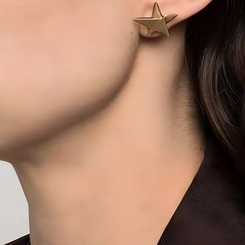 FERRAGAMO Metal Earrings Women's Gold-1