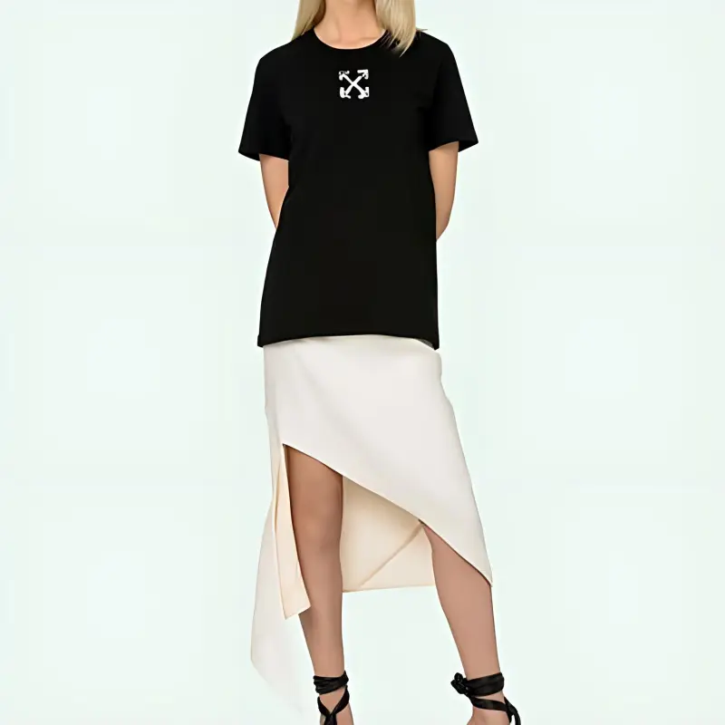 OFF WHITE Ss20 T Shirts Women's Black-2