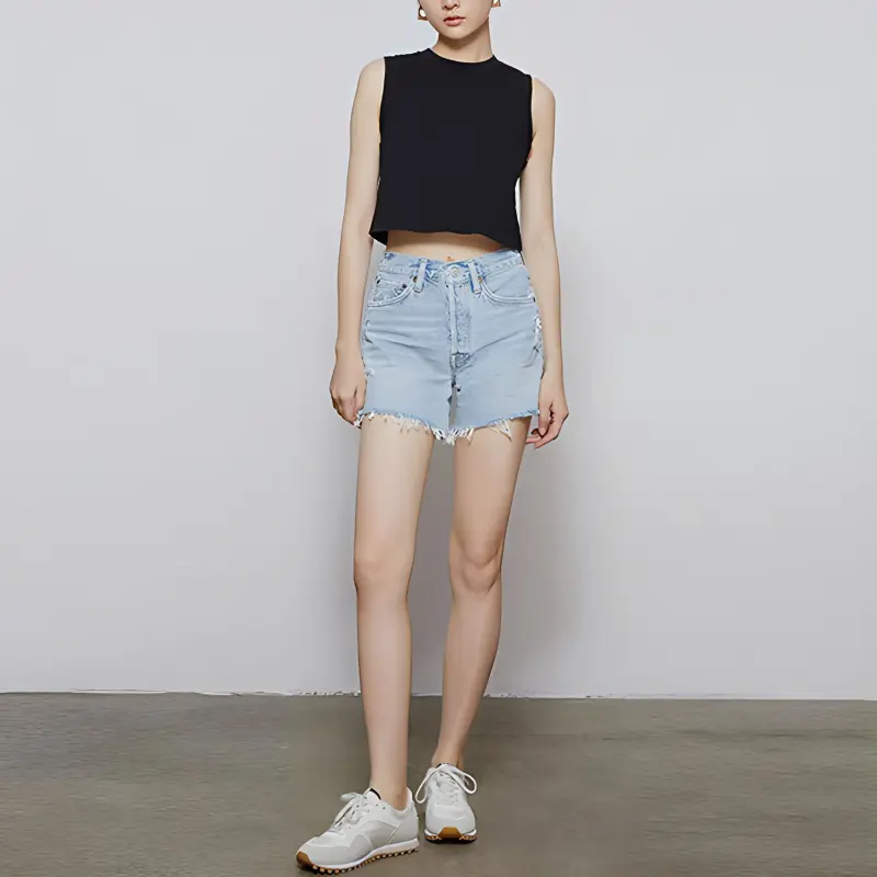 AGOLDE Parker Shorts-2