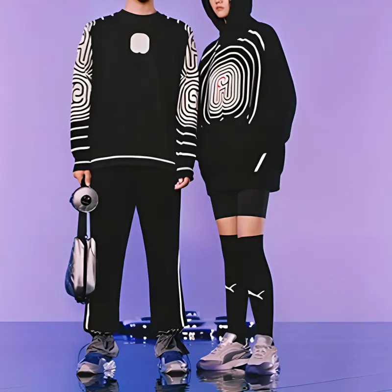 Pronounce X PUMA Sweatshirts Unisex Black-2