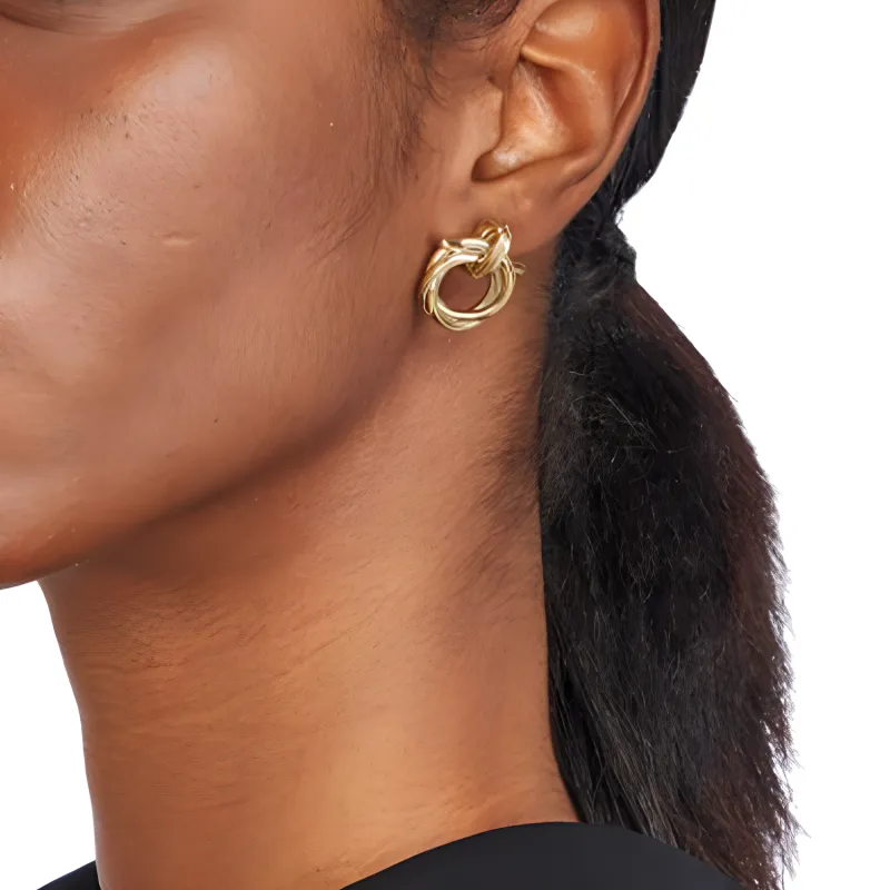 Ferragamo Gancini Earrings-1