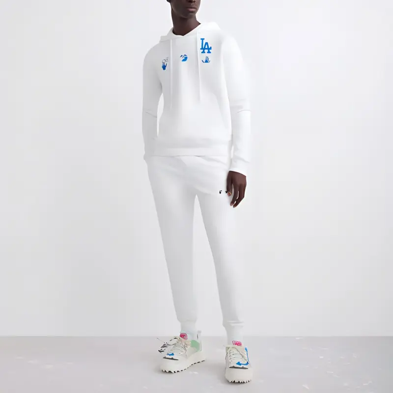 OFF WHITE X Mlb Los Angeles Dodgers Hoodie-1