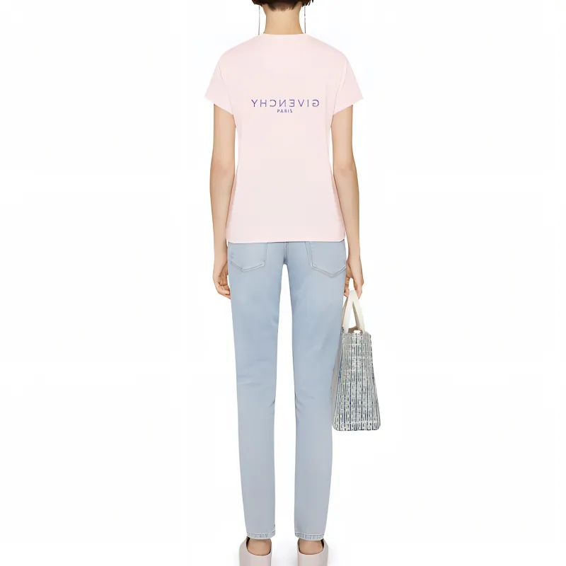 Givenchy Slim T Shirt 'Light Pink'-3