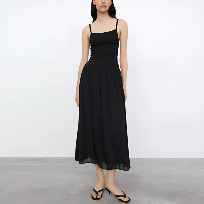 TOTEME Sleeveless Dresses Women's Black-1