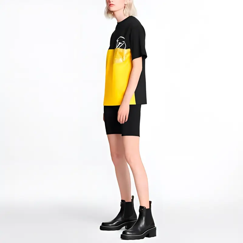LOUIS VUITTON T Shirt Women's Yellow-2