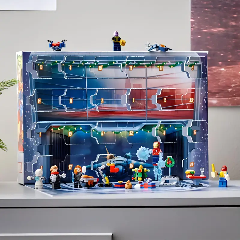 LEGO Spider Man, Thor God Of Thunder, Captain Marvel, Black Widow Marvel Superhero Building Blocks 0 300pcs 76196-1