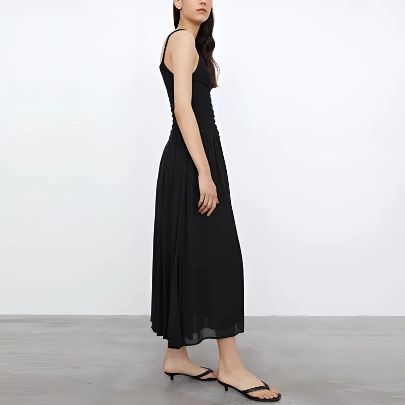 TOTEME Sleeveless Dresses Women's Black-4