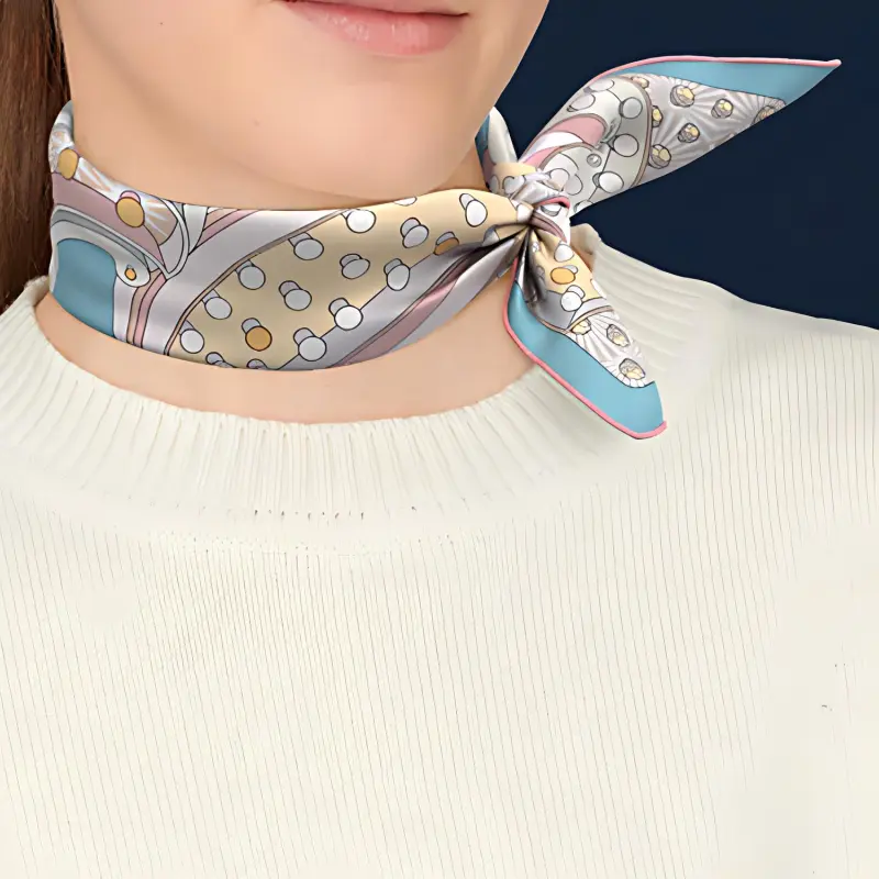 HERMES Electrique Silk Scarves Women's-1
