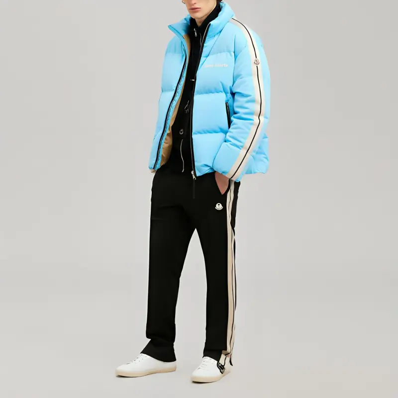 Palm Angels X MONCLER GENIUS MONCLER GENIUS X PALM ANGEL Down Jackets Unisex Blue-2