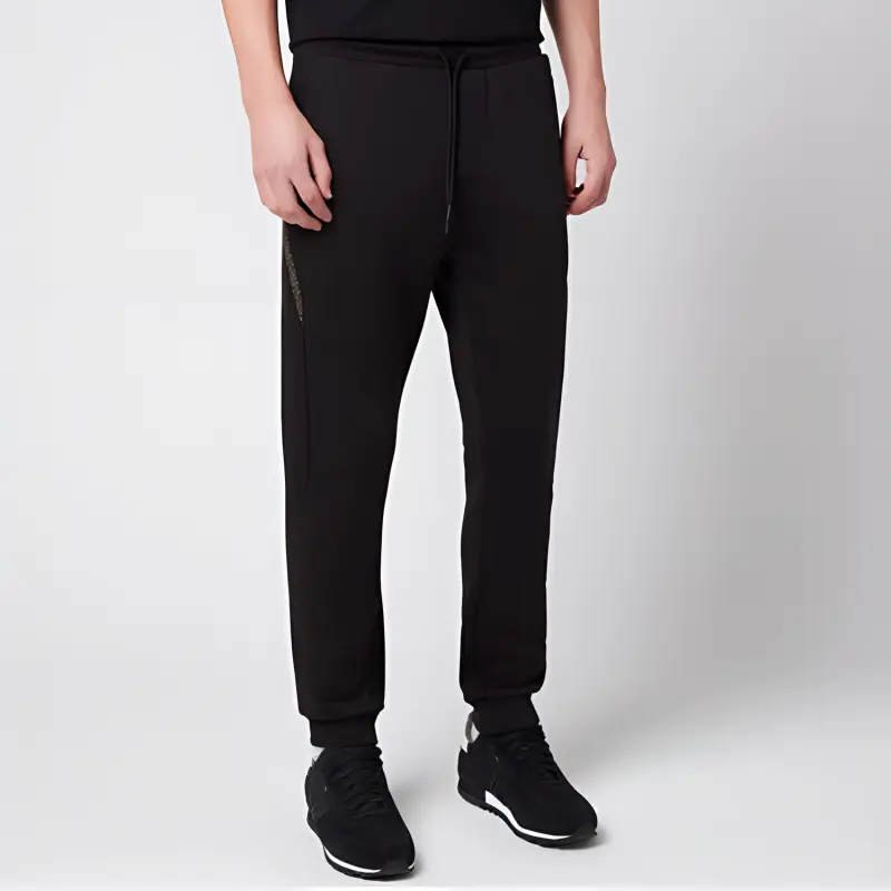 HUGO BOSS Knitted Sweatpants Men's Black-5