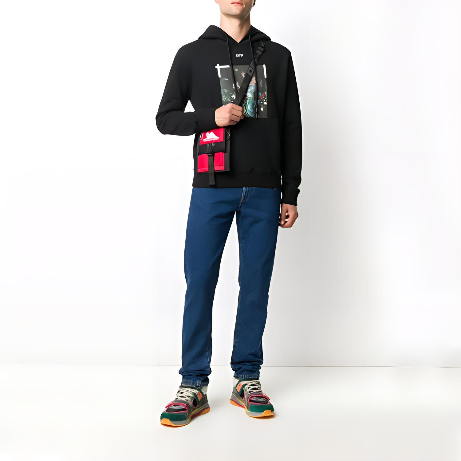 トップス OFF-WHITE PASCAL PRINT SLIM HOODIE 20AW OFF-WHITE Pascal Print Slim Hoodie - POIZON