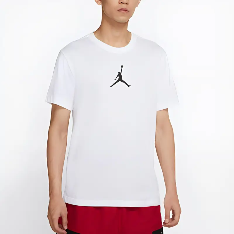 Jordan AS M J JUMPMAN DF SS CREW T Shirts Men White-2
