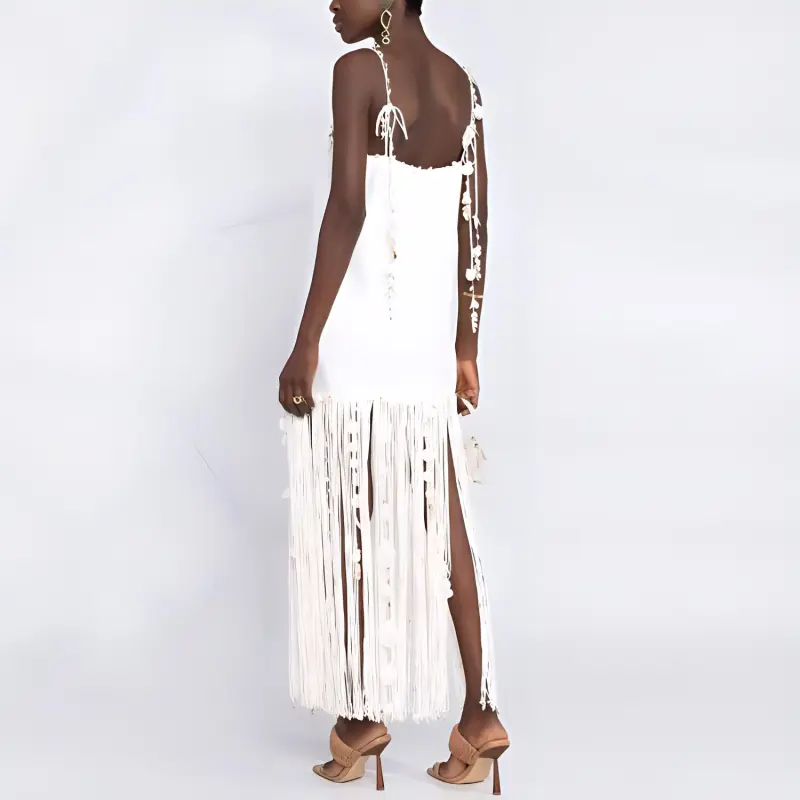 Zimmermann Sleeveless Dresses Women's White-3