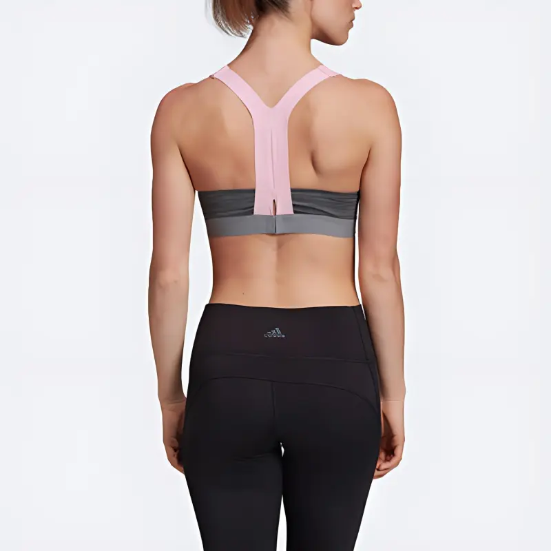 Adidas Sports Underwear Women's Dark Gray Pink-4