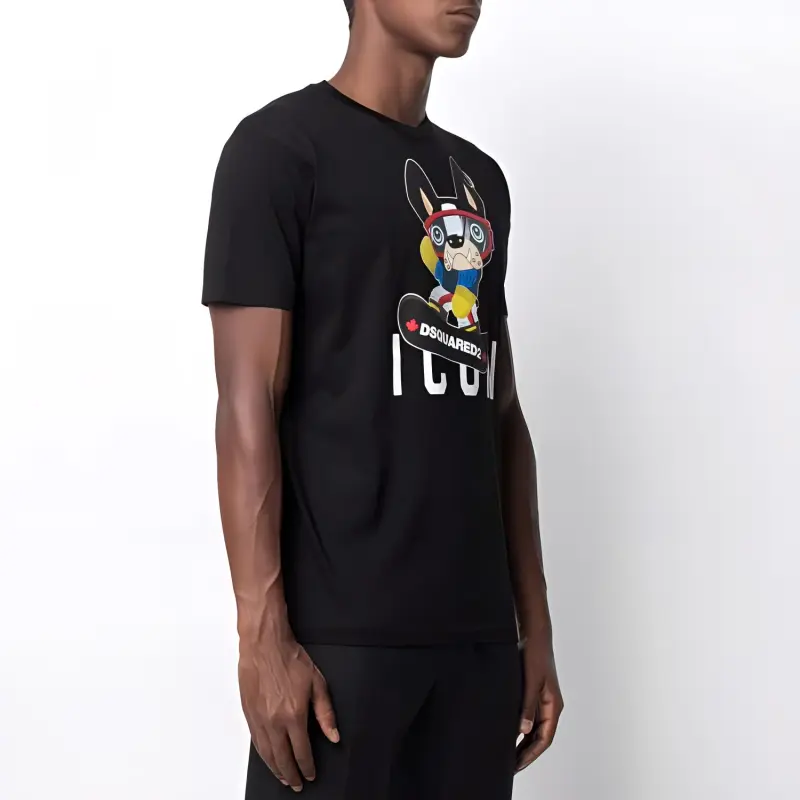 DSQUARED 2 T Shirts Men Black-3