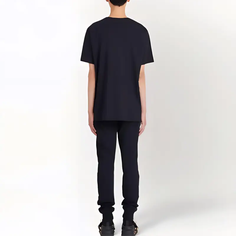 BALMAIN T Shirts Men Black-2